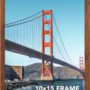 OMISHE 10x15 inch Picture Frame Bronze for Wall Hanging, 10 x 15 Frame Wall Gallery Photo Frame, Bronze
