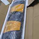 6 Ft Rubber Speed Bump, 2 Pack 2 Channel Modular Heavy Duty Speed Bumps Humps 25000 lbs Load Capacity, Cable Protector Ramp for Asphalt Concrete Gravel Driveway Road