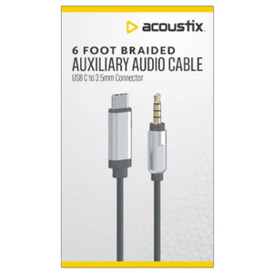 Acoustix™ Auxiliary Braided Audio Cable