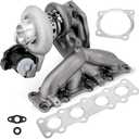 28231-2GTA1 Turbo Turbocharger Kit with Gasket Compatible with 2015-2020 Hyundai Sonata Santa Fe, Kia Sorento Optima Sportage 2.0T L4 Replace# 90124-01080 90124-01050