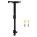 Aurzen Ceiling Projector Mount Bracket, 360° Rotation & 90° Tilt, Adjustable 9"-15" Length, ¼-Inch Screw, Compatible with TMY, HAPPRUN, Yaber, Epson & Most Projectors