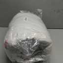 Hotel Grand Luxury White Goose Feather Down Fiber Comforter Twin Size, 100% Cotton Ultra Soft Duvet Insert Twin, Hotel Hypoallergenic Extra Warmth Bedding Comforter, White 68x90 Inch