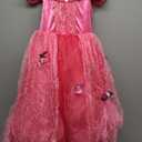 Light-Up Princess Cinderella Costume for Girls Birthday,Christmas Dress Up with Accessories, Size 150 cm