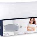 Nestl Body Pillow for Adults - Long Pillow for Bed -Down Alternative Pregnancy Pillow - 100% Cotton Pillow with Polyester Fiber Filling - Soft Pillow for Side Sleeper - 20 x 54 Inches, 1 Count