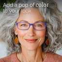 Gaoye 2.5 Reading Glasses for Women, 6 Pack Fashion Readers, Spring Hinge Eye Glasses, Blue Light Reading Glasses