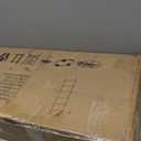 Ladder Shelf Black 6 Tiers Modern Bookshelf Room Organizer Open Tall Wall Mount Bookcase Standing Leaning Wall Shelves Industrial Decorative Living Room Bed Room (Brown) (1 PC 23.6IN)