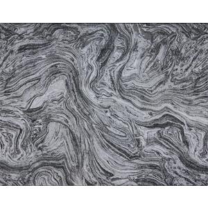 Gertmenian Indoor Outdoor Area Rug, Classic Flatweave, Washable, Stain & UV Resistant Carpet, Deck, Patio, Poolside & Mudroom, 9x13 Ft Extra Large, Abstract Ocean Current, Black White
