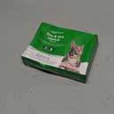 Amazon Basics Flea and Tick Topical Treatment for Cats (Over 1.5 Pounds), 6 Count (Previously Solimo)