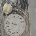 Metal Wall Art, Black and White Decor for Living Room, Abstract Modern Creative Geometric Round Art Decor 56"  24" Large 3D Wall Clock for Bedroom, Dining Room, Home Hanging Wall Sculpture