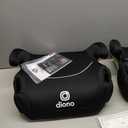 Diono Solana, No Latch, Pack of 2 Backless Booster Car Seats, Lightweight, Machine Washable Covers, Cup Holders, Black