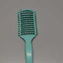 Curl Defining Brush, Detangler Brush for Curly Hair, Vented Curly Hair Brush Products, Detangling Shaping and Defining Women's Curls on Wet or Dry Hair Types, Reduces Frizz (Green)