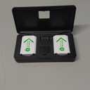 NP-BX1 Battery(2 Pack) and Charger(2CH) Set,Camera Accessories kit for Sony Lithium Ion NP-BX1,RX100 VII/VIII,ZV1 II,ZV1F,ZV-1F,DSC-HX400,RX1 Rechargeable Dual Batteries Case,Replacement Attachments