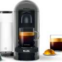 Breville Nespresso VertuoPlus Coffee and Espresso Machine by Breville, Grey