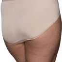 Vanity Fair Women's Illumination Hi Cut Panties, Silky Stretch & Satin Trim (XXL)