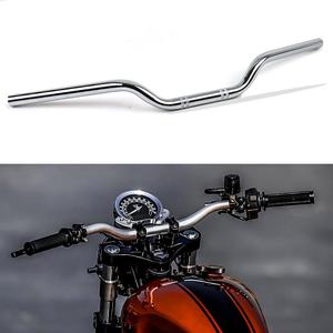 DREAMIZER 1 inch Motorcycle Handlebars, Universal 25mm Handlebars Motorcycle Bars for Bobber Cafe Race Dirt Bike and More