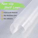 Songrey Waterproof Shelf Cabinet and Drawer Liner, 20IN x 20FT, White, 20"W x 240"L