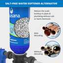 Aquasana Rhino Salt-Free Conditioner Replacement Tank - 46" Height - No Salt Descaler - 1,000,000 Gallons - WH-SFWC-SR, Blue