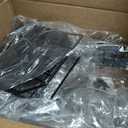 TQVAI Buffet Caddy, 2 Tier Countertop Paper Plate Organizer with Silverware Holder Mugs Hook Napkin Basket, Serving for Catering Supplies Buffet Display Hosting Thanksgiving Essentials, Black/Antique