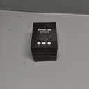 3 x R-fun AirPods 2 Case 2019 with Lock & Cleaning Kit, Keychain, Magnetic Lid, Compatible with AirPods 2nd/ 1st Generation Protective Case, Support Wireless Charging, White