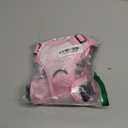 Rnivvi No Pull Dog Harness, Cute Reflective Medium Sized Puppy Kitten Harness, Adjustable Soft Padded Vest for Medium Dogs, Heavy Duty Pet Vest with Easy Control Handle for Walking, Pink Hearts