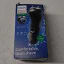 Philips Norelco Shaver 2400 Series, Wet and Dry Electric Shaver, Pop-up Trimmer, P-Cap, Deep Black, Model X3001/90, Black
