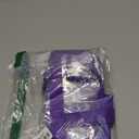 Budding Joy 6 Pack Clear Zippered Storage Bags for Clothes,40L Closet Organizers and Storage Containers Vinyl Moving Bag for Bedding, Linen, Blankets, Comforters, Clothing & Toys (Purple)