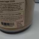 India Tree Light Muscovado Sugar, 2.8 lb Canister | Vegan, Non-GMO and Fair Trade Unrefined Brown Sugar with Molasses Flavor, Imported from Mauritius, Best By 8/9/2032