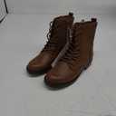 Amazon Essentials Women's Lace-Up Combat Boots US 6