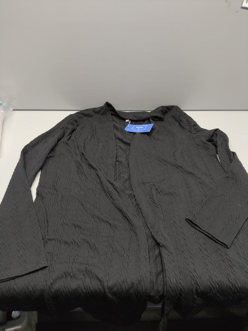 Women Long Sleeve Casual Lightweight Knitted Open Front Cardigan Autumn Fashion
 XL