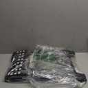 Delxo 16 Inch Folding Step Stool,Foldable Stool for Adults with Safety Lock,Portable Collapsible Plastic Stepstool,Non Slip Folding Stools for Kitchen Bathroom Bedroom Up to 400LBS,(Black 1PC)