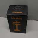 Veken French Press Coffee Maker 34oz, No Plastic Touching Cafe,Thickened Glass Stainless Steel Brewer, Cold Brew Cafetera Tea pot for Kitchen Travel Camping, Gifts, Decor, Bar Accessories, Dark Pewter