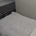 MBIGM Non-Slip Carpet Stair Tread Mat 30" x 30" Landing Rug-Matching Mat Non-Skid Safety Rug Slip Resistant - Light Gray