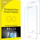 JETech Screen Protector for iPhone 8 Plus and iPhone 7 Plus 5.5-Inch, Tempered Glass Film, 2-Pack