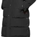 Levi's Men's Arctic Cloth Extra Long Parka, Black, XX-Large