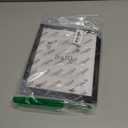 puthiac 8x10 Black Oak Wood Picture Frame - 8"x10" Photo Frame, 8x10 Picture Frame Wood, Natural Solid Wooden Picture Frames for Wall Art Photo and Prints (1 Pack, Black)