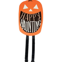 Mud Pie Paper Dangling Hanger, Pumpkin, 15.5" x 39"