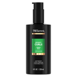 TRESemm Styling Aid 1 ct Bouncy Curls for Lightweight + Curl Hydration + Touchable Hold, with Peptide Blend, 8 fl oz