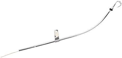 Acouto 23in Engine Oil Dipstick for Chevy SBC 305 350 400 1980‑1985 Passenger Side Car Engine Oil Level Dipstick Tool Oil Dipstick Level Dip Stick Replacement Stainless Steel Accessory