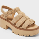 SWEET LIFE SANDALS NATURAL SIZE 10