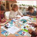 Fulmoon 72 Set Winter Coloring Books Bulk Include Snowman Coloring Book Bulk and Crayons Winter DIY Coloring Book Mini Winter Activity Book for Holiday Fun Games Activity Winter Party Favors