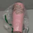 Irenare 12 Inch Vintage Galvanized Flower Bucket Metal Flower Vase Farmhouse French Bucket Planter Metal Floral Container for Party Table Centerpiece Weddings Home(Pink,6 Pcs)