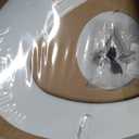 Bemis 1500EC Durable Wooden Toilet Seat, Easy Clean Hinges, Made in USA, Elongated, White