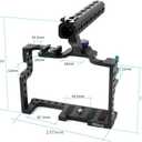 Professional GH3 GH4 Protective Housing Case Digital Camera Case Parts Handle Tray Mount Grip Rugged Cage Combo Kit DSLR Rig