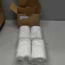 Child Proof Outlet Box Cover, Double Lock System, White, Large Interior Space 4 Pack