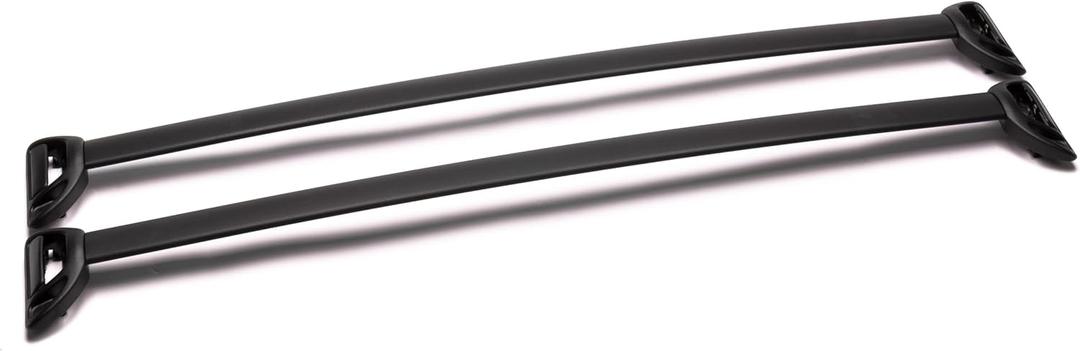 GM Accessories 19154851 Removable Roof Rack Cross Rails in Black (Pack of 2)