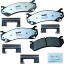 Bendix Fleet Metlok MKD785FM Brake Pads for Escalade,ESV,EXT,Astro,Avalanche,Express,Silverado,Classic,Silverado,HD,Sonora,Suburban,Tahoe,Safari,Savana,Sierra,HD,Yukon,XL,1500,2500,Hummer H2