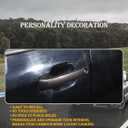 CHEAYAR ABS Car Exterior Door Handle Cover Trim for 2007-2016 Toyota Tundra Crew Max 2008-2015 8pcs/Set (Outer handle decoration)