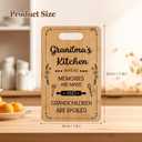 Nana Birthday Gifts for Grandma: Birthday Gifts from Granddaughter Grandchildren Grandson Grandkids - Personalized Cutting Board Birthday Gifts Ideas for Grandmother