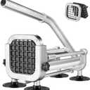 French Fry Cutter, Ruooson Professional Potato Cutter Slicer with 1/2 In Stainless Steel Blades, Great for Whole Potatoes Carrots Cucumbers.