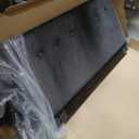 ZINUS Taylor Velvet Upholstered Platform Bed Frame / Velvet Bed Frame / No Box Spring Needed / Easy Assembly, Charcoal, Full